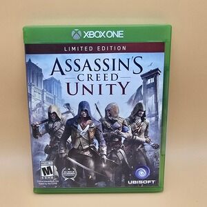Assassins Creed Unity Limited Edition Xbox One New Sealed Ubisoft Action Game